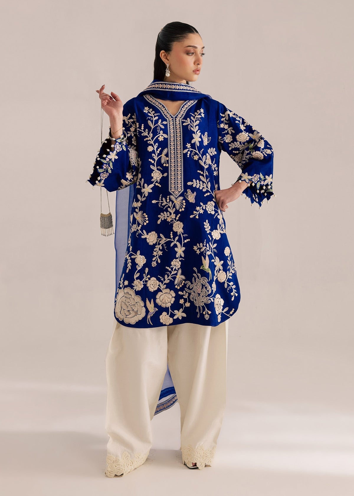 Sadaf Fawad Khan | Silk Luxury Pret 26 | Lisha by Sadaf Fawad Khan - Designer Dress  - Type : Ladies Clothes - Available at Libayah - 100% Original 