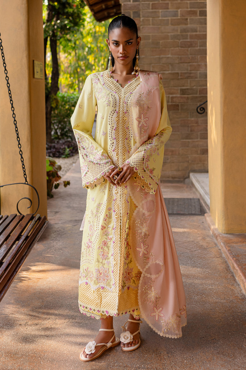 Qalamkar | Q Line Lawn 25 | QM-11 Ina by Qalamkar - Designer Dress - Type: Ladies Clothes - Available at Libayah - 100% Original