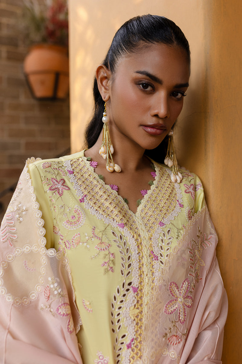 Qalamkar | Q Line Lawn 25 | QM-11 Ina by Qalamkar - Designer Dress - Type: Ladies Clothes - Available at Libayah - 100% Original
