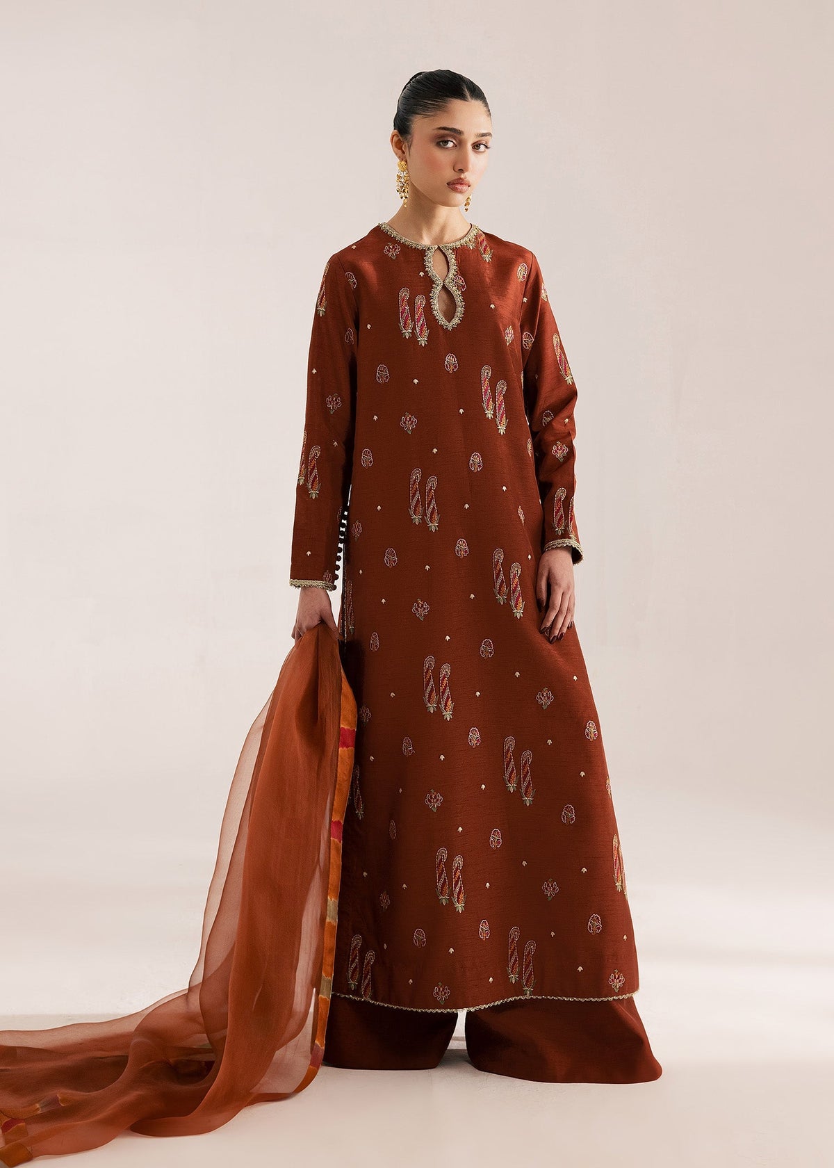 Sadaf Fawad Khan | Silk Luxury Pret 26 | Zaleh by Sadaf Fawad Khan - Designer Dress  - Type : Ladies Clothes - Available at Libayah - 100% Original 