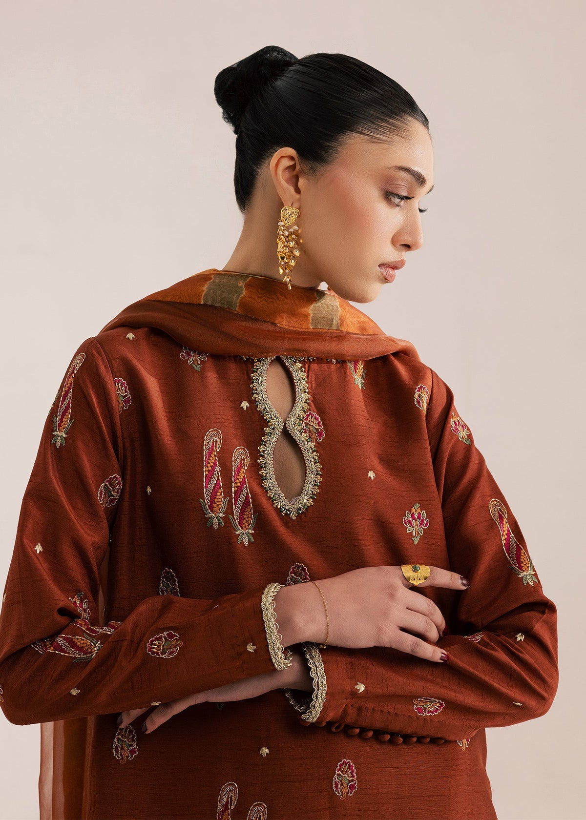 Sadaf Fawad Khan | Silk Luxury Pret 26 | Zaleh by Sadaf Fawad Khan - Designer Dress  - Type : Ladies Clothes - Available at Libayah - 100% Original 