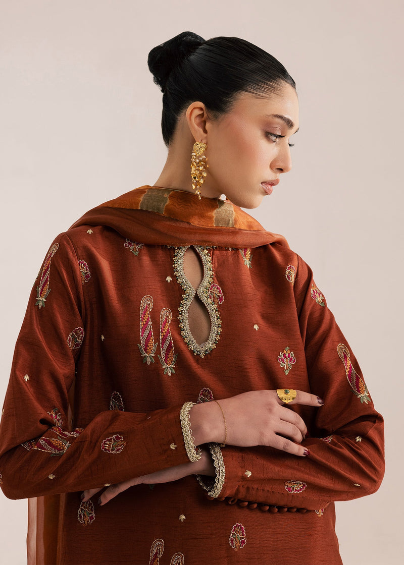 Sadaf Fawad Khan | Silk Luxury Pret 26 | Zaleh by Sadaf Fawad Khan - Designer Dress  - Type : Ladies Clothes - Available at Libayah - 100% Original 