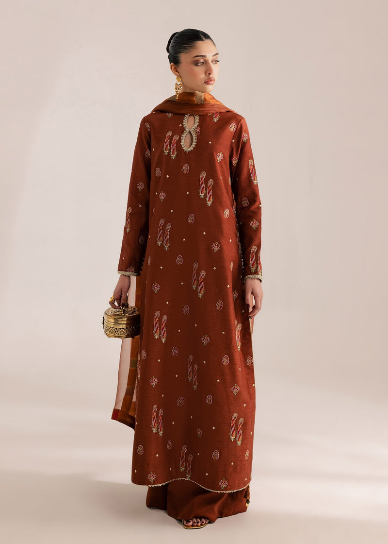 Sadaf Fawad Khan | Silk Luxury Pret 26 | Zaleh by Sadaf Fawad Khan - Designer Dress  - Type : Ladies Clothes - Available at Libayah - 100% Original 