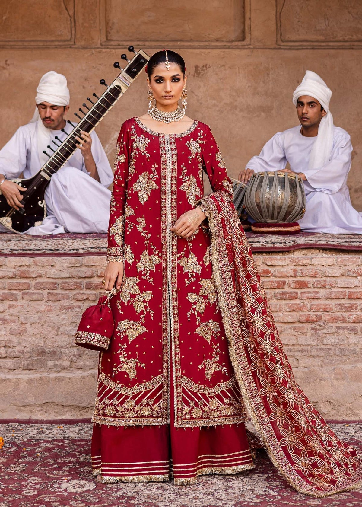 Akbar Aslam | Dastaan Luxury Formals | Arusa by Akbar Aslam - Designer Dress - Type: Ladies Clothes - Available at Libayah - 100% Original