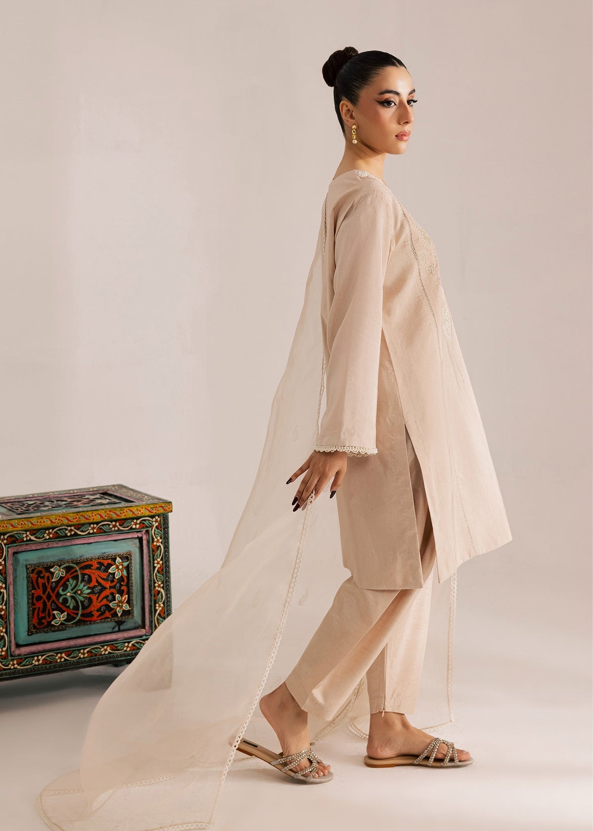 Sadaf Fawad Khan | Silk Luxury Pret 26 | Neesha by Sadaf Fawad Khan - Designer Dress  - Type : Ladies Clothes - Available at Libayah - 100% Original 