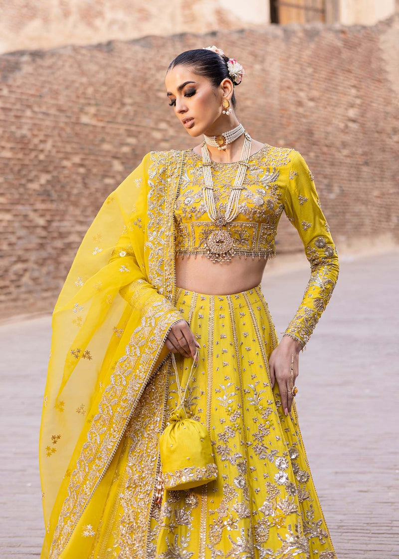 Akbar Aslam | Dastaan Luxury Formals | Nureh by Akbar Aslam - Designer Dress - Type: Ladies Clothes - Available at Libayah - 100% Original