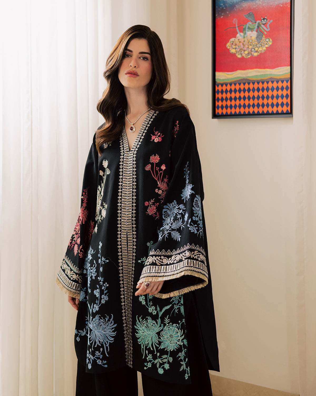 Sadaf Fawad Khan | Eva Luxury Pret 26 | Sable by Sadaf Fawad Khan - Designer Dress  - Type : Ladies Clothes - Available at Libayah - 100% Original 