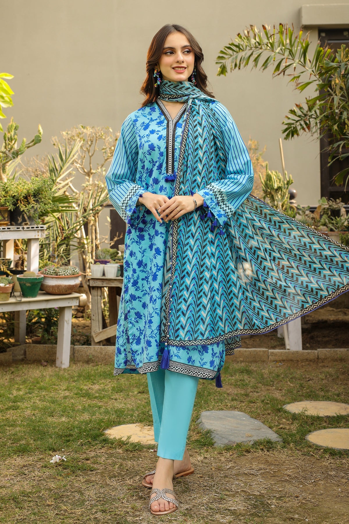 LSM | Winter Marina 24 | 0147-B by LSM - Designer Dress - Type: Ladies Clothes - Available at Libayah - 100% Original