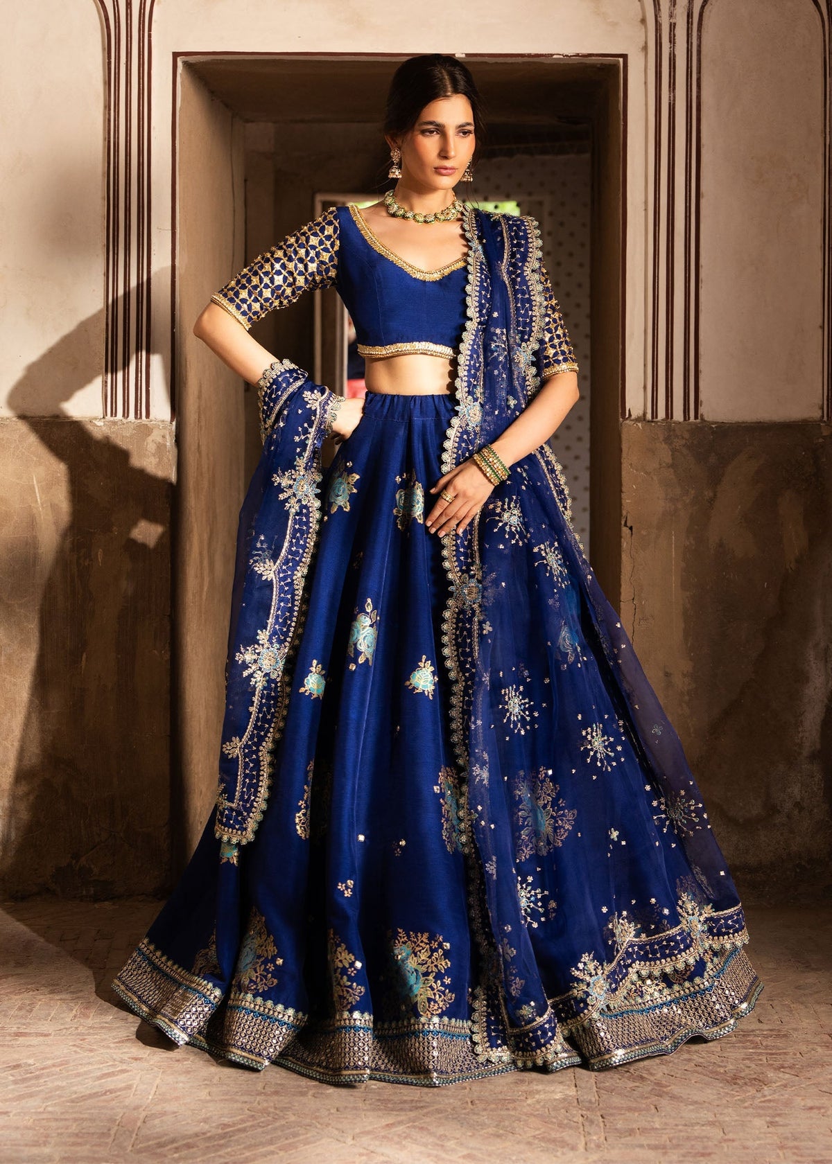 Sadaf Fawad Khan | Zeenat Formals 26 | Malaika by Sadaf Fawad Khan - Designer Dress  - Type : Ladies Clothes - Available at Libayah - 100% Original 
