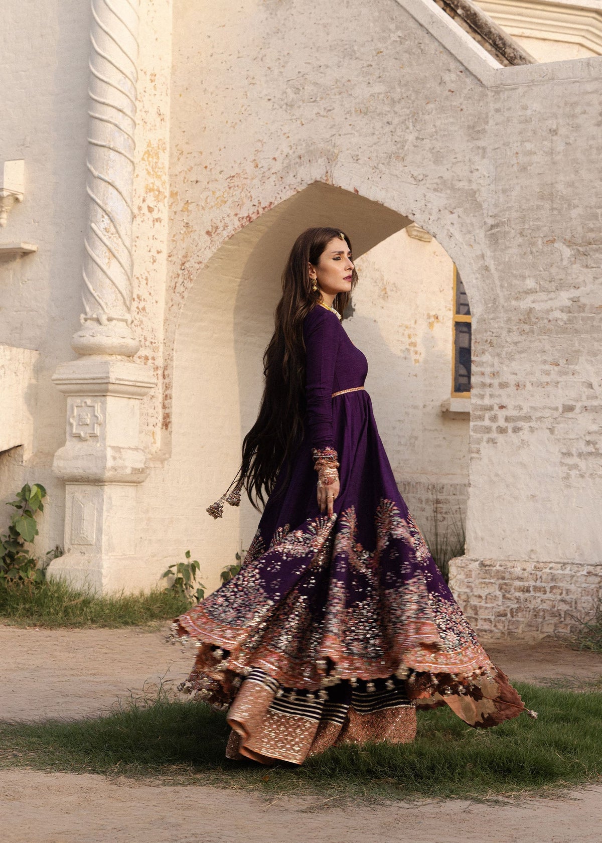 Hussain Rehar | the Doll House Festive Edit | Shabnam by Hussain Rehar - Designer Dress  - Type : Ladies Clothes - Available at Libayah - 100% Original 