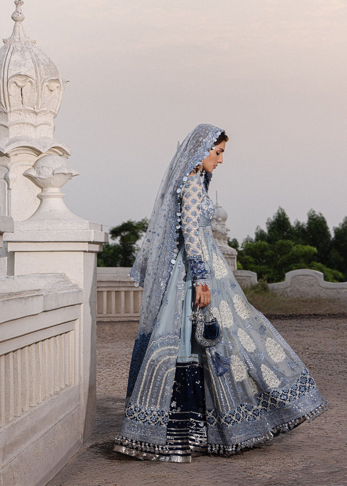 Hussain Rehar | the Doll House Festive Edit | Mehtab by Hussain Rehar - Designer Dress  - Type : Ladies Clothes - Available at Libayah - 100% Original 