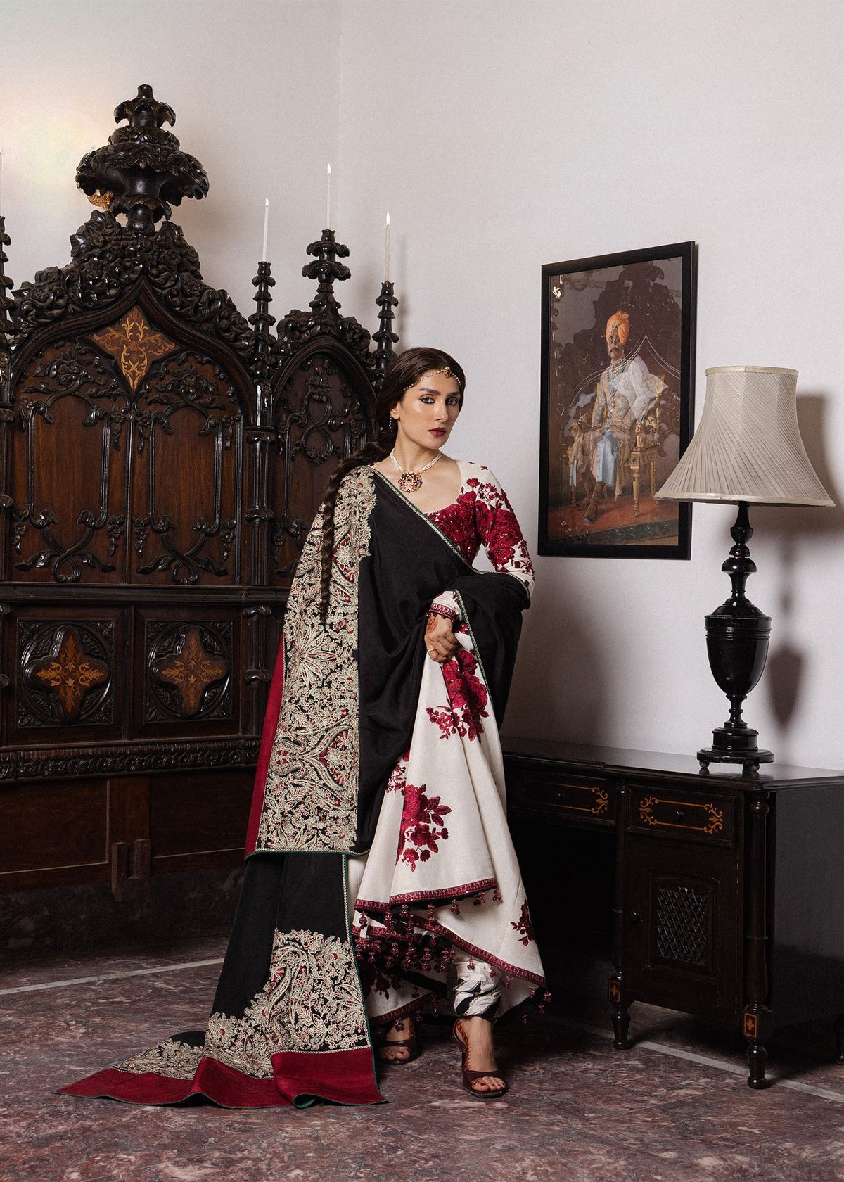 Hussain Rehar | the Doll House Festive Edit | Gulnar by Hussain Rehar - Designer Dress  - Type : Ladies Clothes - Available at Libayah - 100% Original 