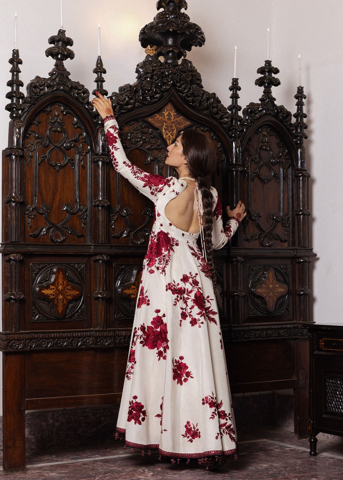 Hussain Rehar | the Doll House Festive Edit | Gulnar by Hussain Rehar - Designer Dress  - Type : Ladies Clothes - Available at Libayah - 100% Original 