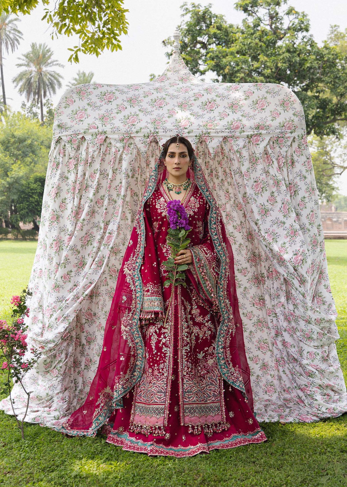 Hussain Rehar | the Doll House Festive Edit | Sher Bano by Hussain Rehar - Designer Dress  - Type : Ladies Clothes - Available at Libayah - 100% Original 