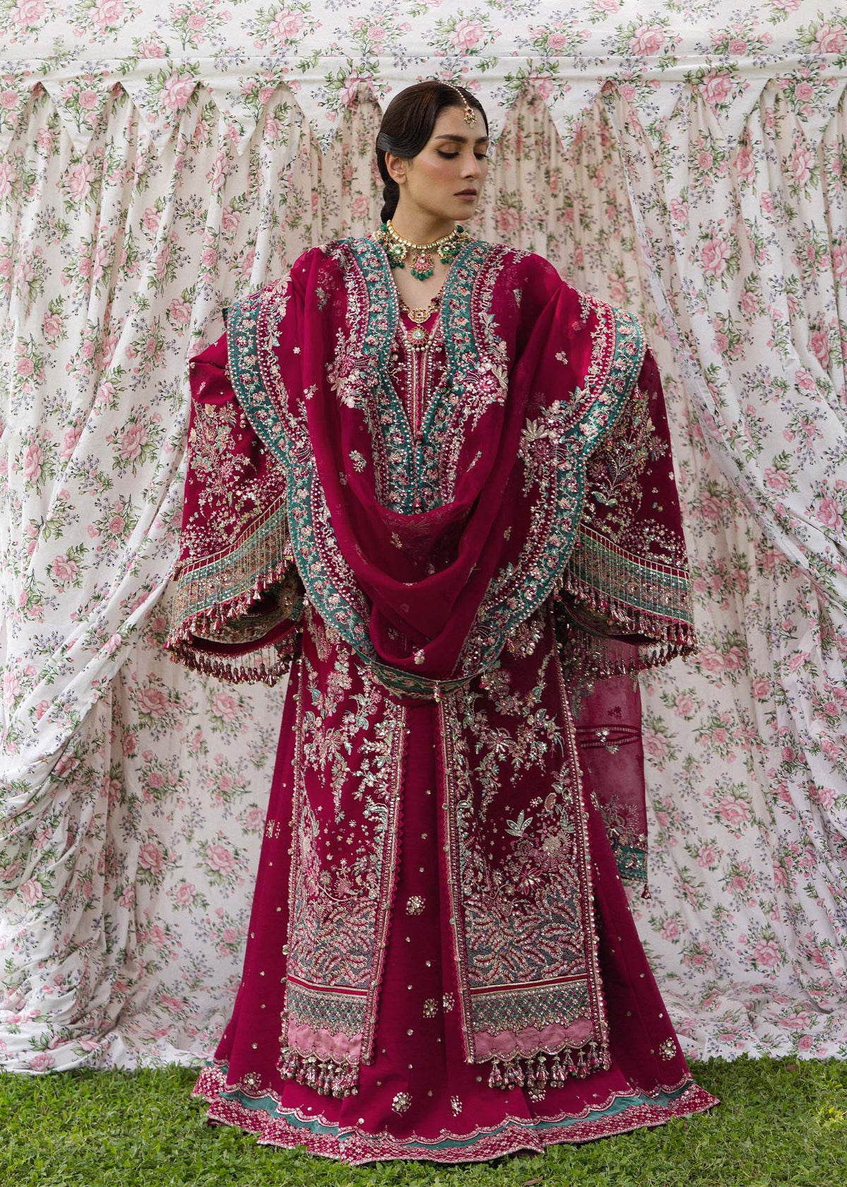 Hussain Rehar | the Doll House Festive Edit | Sher Bano by Hussain Rehar - Designer Dress  - Type : Ladies Clothes - Available at Libayah - 100% Original 