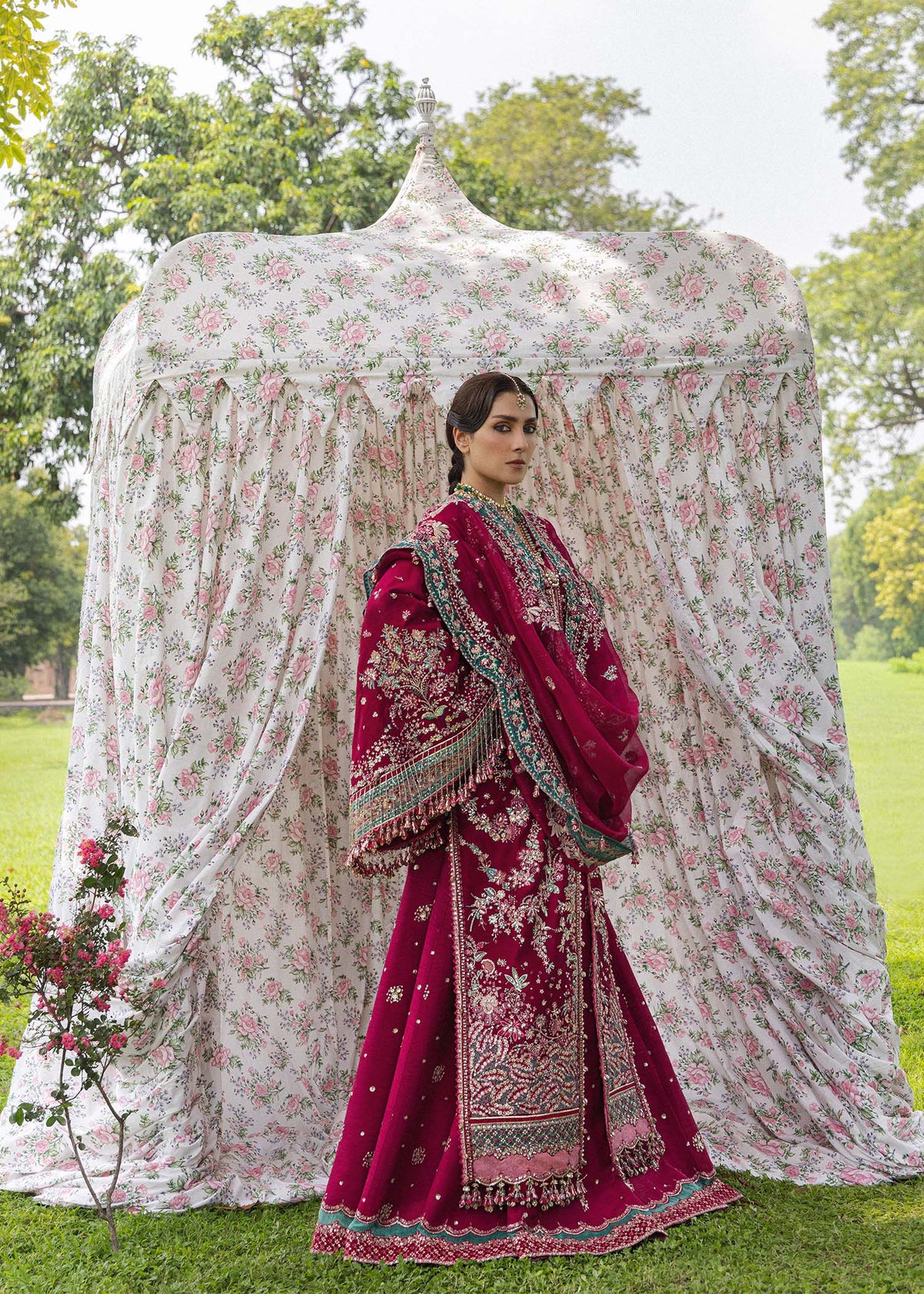 Hussain Rehar | the Doll House Festive Edit | Sher Bano by Hussain Rehar - Designer Dress  - Type : Ladies Clothes - Available at Libayah - 100% Original 
