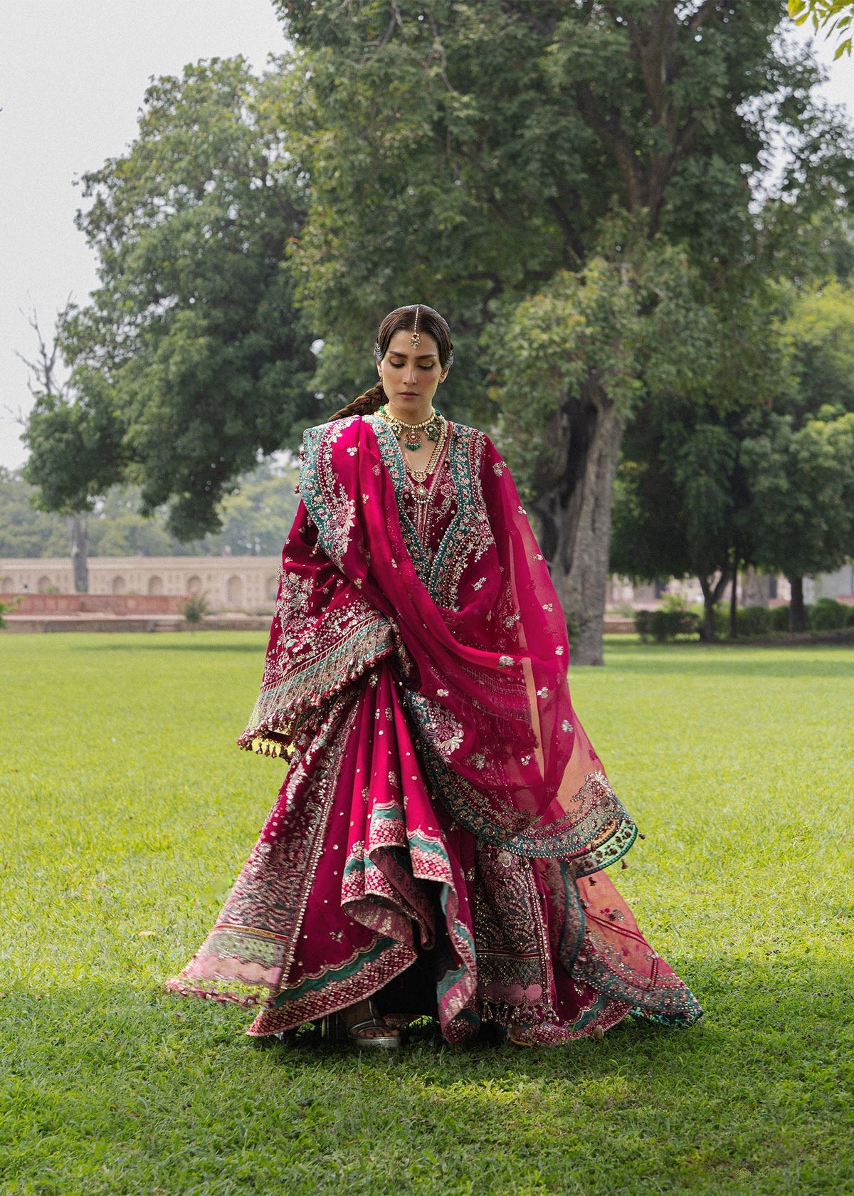 Hussain Rehar | the Doll House Festive Edit | Sher Bano by Hussain Rehar - Designer Dress  - Type : Ladies Clothes - Available at Libayah - 100% Original 