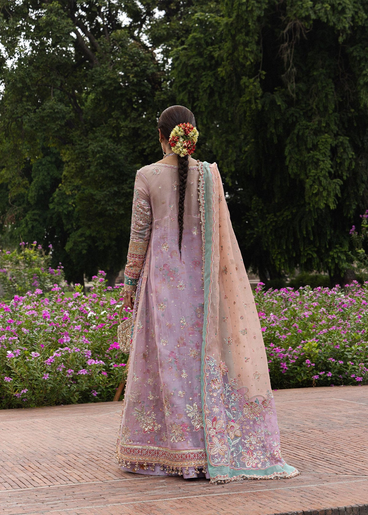 Hussain Rehar | the Doll House Festive Edit | Gulrang by Hussain Rehar - Designer Dress  - Type : Ladies Clothes - Available at Libayah - 100% Original 
