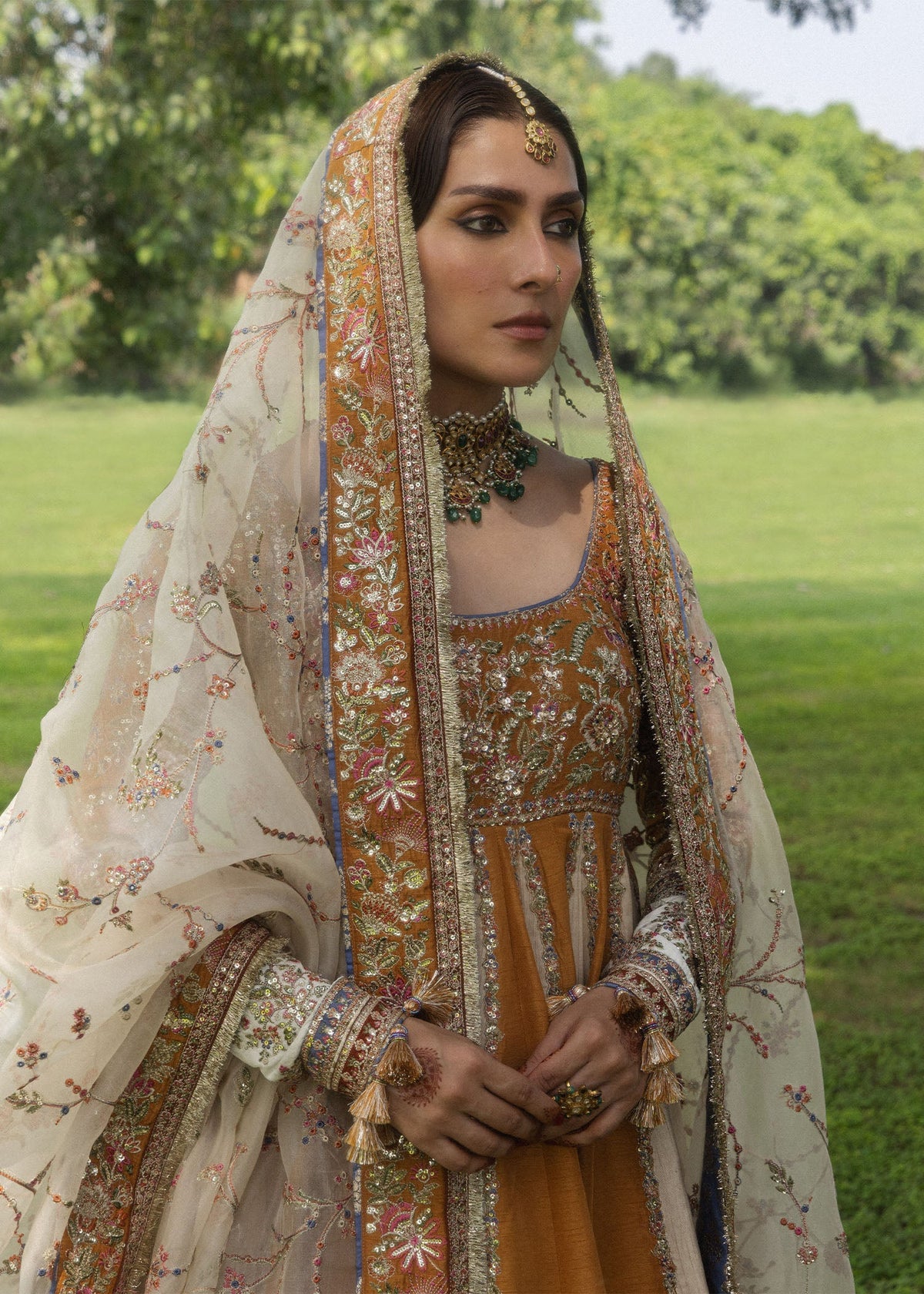 Hussain Rehar | the Doll House Festive Edit | Mehru by Hussain Rehar - Designer Dress  - Type : Ladies Clothes - Available at Libayah - 100% Original 