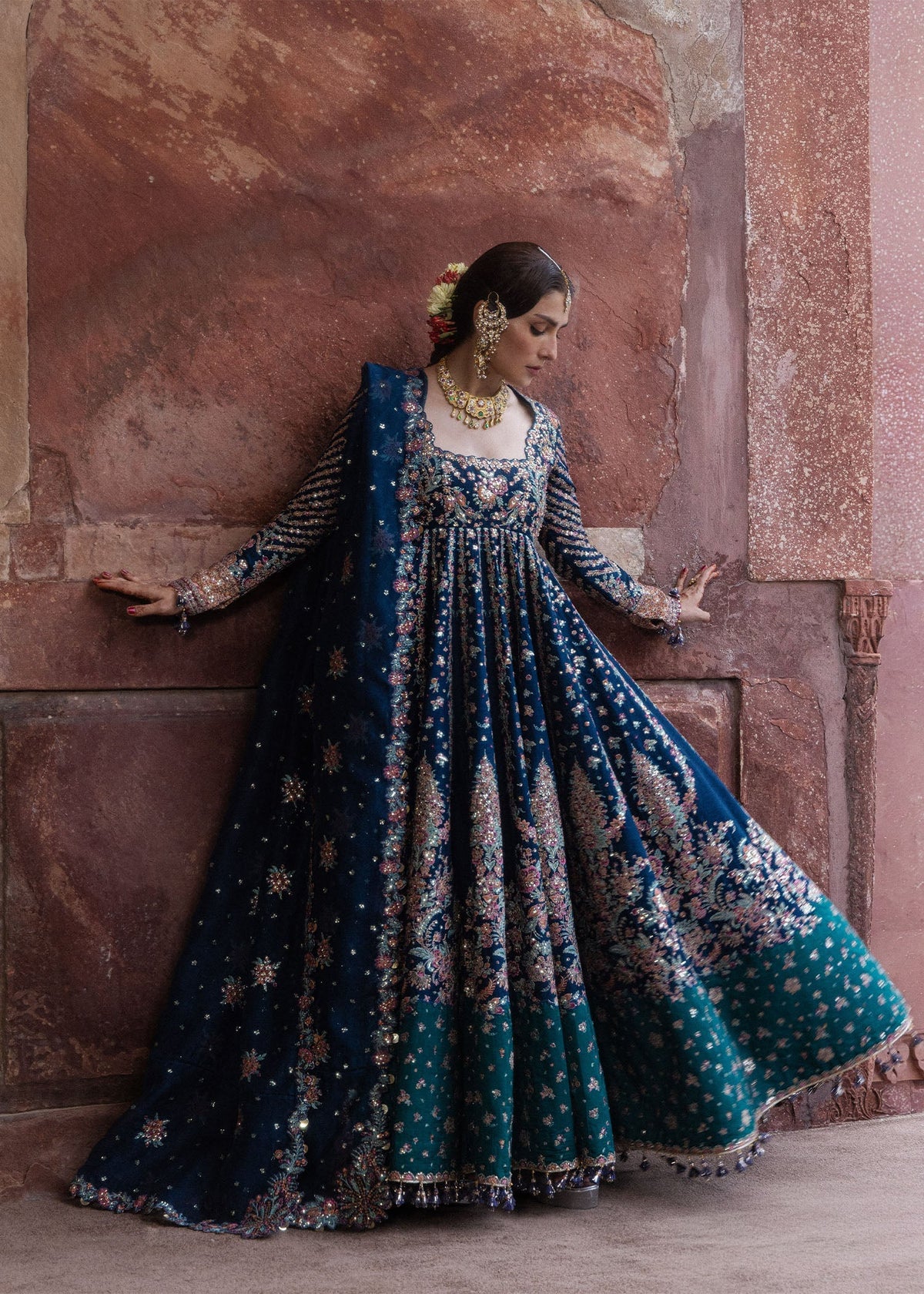 Hussain Rehar | the Doll House Festive Edit | Dill Afroz by Hussain Rehar - Designer Dress  - Type : Ladies Clothes - Available at Libayah - 100% Original 