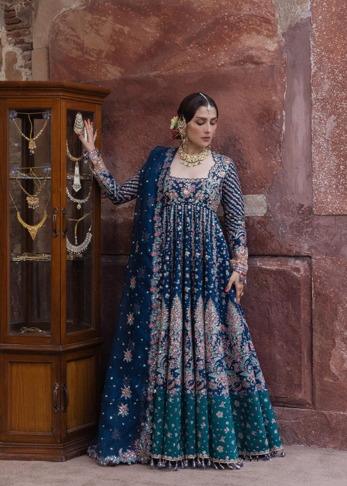 Hussain Rehar | the Doll House Festive Edit | Dill Afroz by Hussain Rehar - Designer Dress  - Type : Ladies Clothes - Available at Libayah - 100% Original 
