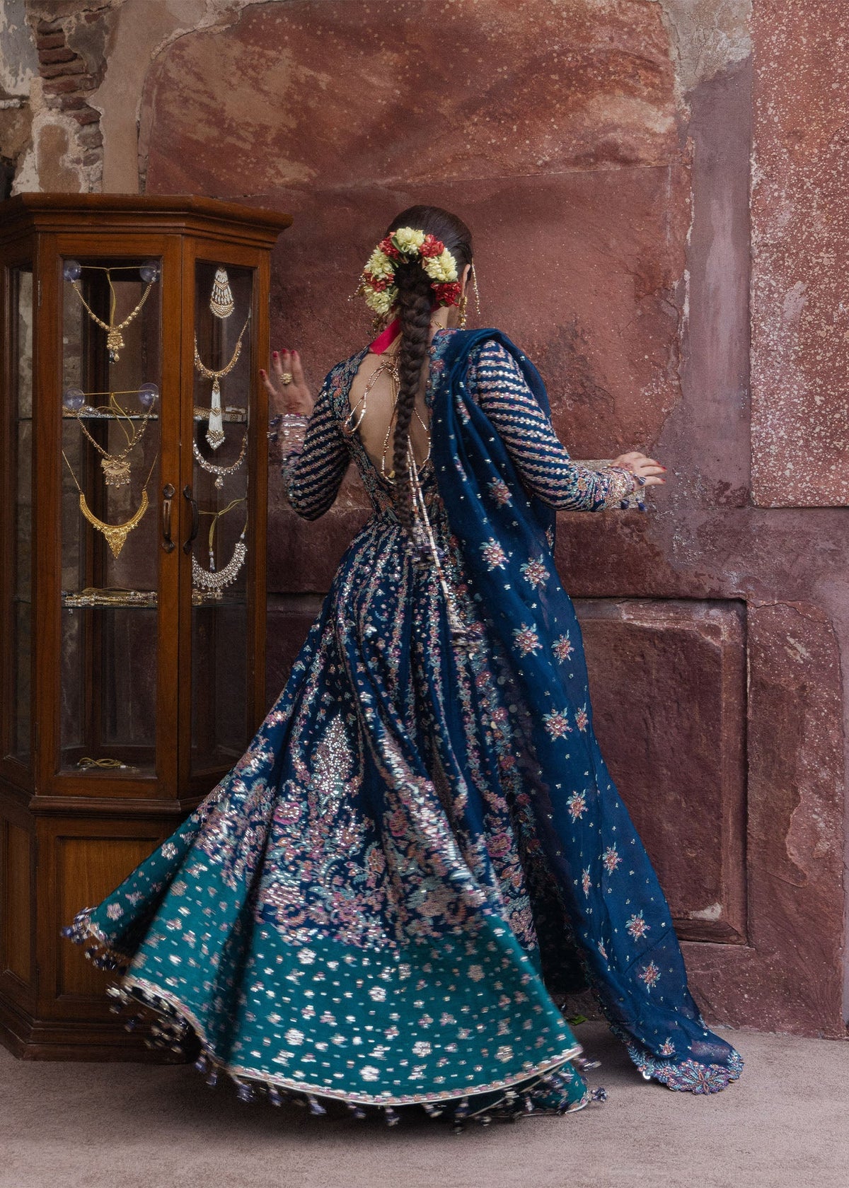 Hussain Rehar | the Doll House Festive Edit | Dill Afroz by Hussain Rehar - Designer Dress  - Type : Ladies Clothes - Available at Libayah - 100% Original 