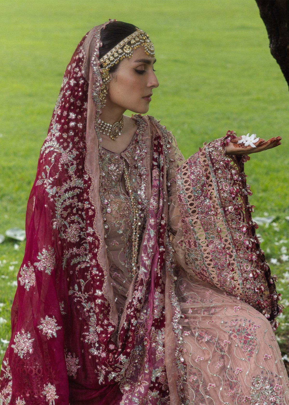 Hussain Rehar | the Doll House Festive Edit | Gulrukh by Hussain Rehar - Designer Dress  - Type : Ladies Clothes - Available at Libayah - 100% Original 