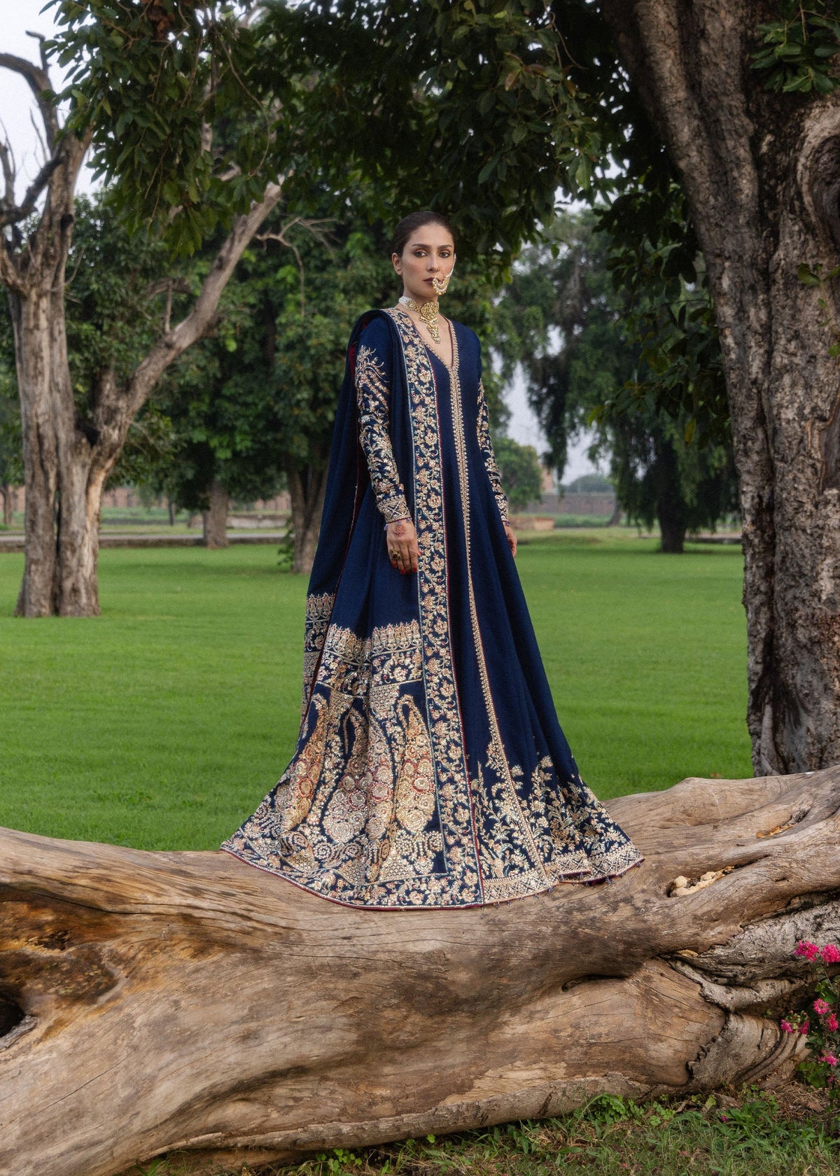 Hussain Rehar | the Doll House Festive Edit | Neelum by Hussain Rehar - Designer Dress  - Type : Ladies Clothes - Available at Libayah - 100% Original 
