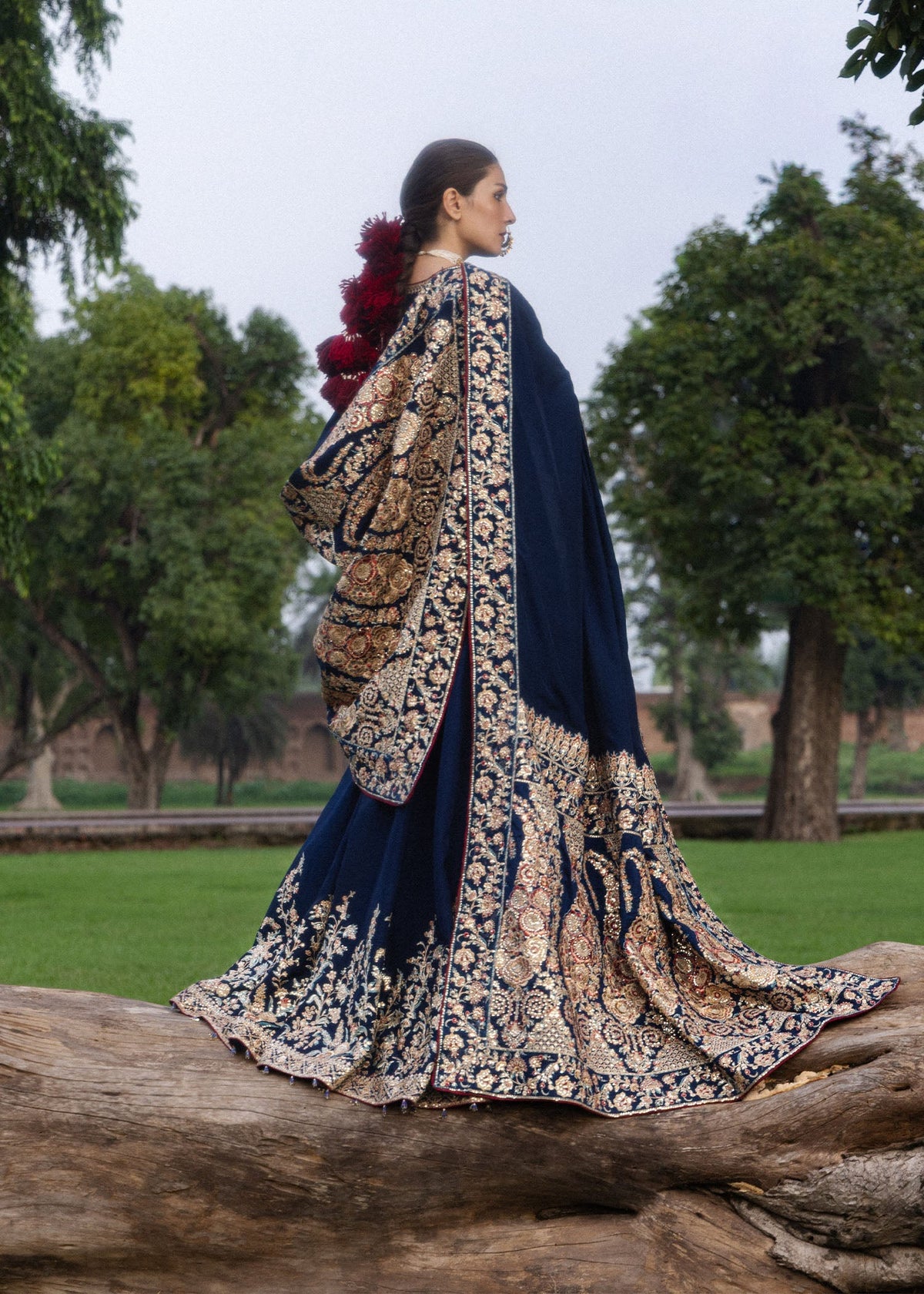 Hussain Rehar | the Doll House Festive Edit | Neelum by Hussain Rehar - Designer Dress  - Type : Ladies Clothes - Available at Libayah - 100% Original 