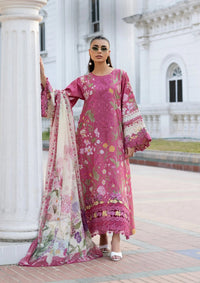 Elaf Premium | Signature Embroidered Lawn with Chiffon Collection 26 | ESG-5B DELILAH by Elaf Premium - Designer Dress  - Type : Ladies Clothes - Available at Libayah - 100% Original 
