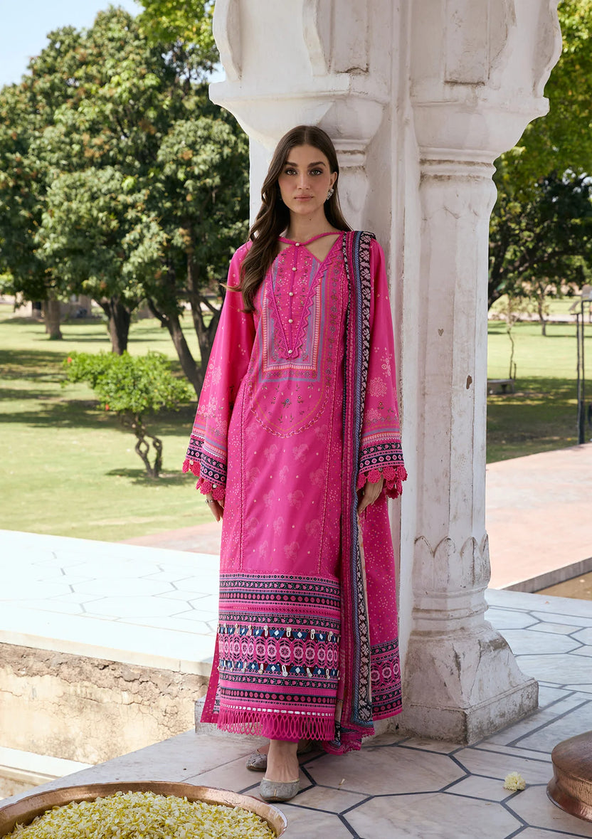 Kahf Premium | Prints Collection 26 | KPS-4B GULNAR - by Libayah - Registered Vendor of : Kahf Premium - 100% Original Designer Dress