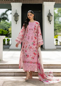 Elaf Premium | Signature Embroidered Lawn with Chiffon Collection 26 | ESG-4B MIRA by Elaf Premium - Designer Dress  - Type : Ladies Clothes - Available at Libayah - 100% Original 