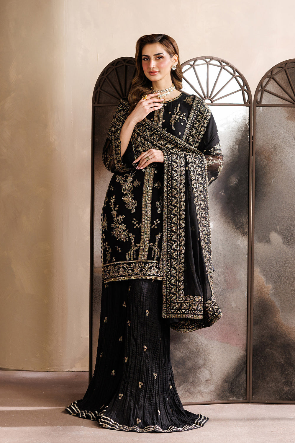 Zarif | Zayrah Formals | ZYR-SUMBUL-05 by Zarif - Designer Dress  - Type : Ladies Clothes - Available at Libayah - 100% Original 