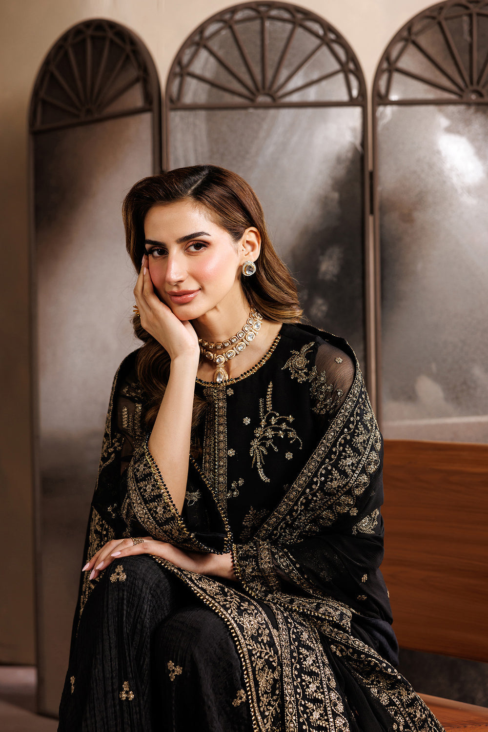 Zarif | Zayrah Formals | ZYR-SUMBUL-05 by Zarif - Designer Dress  - Type : Ladies Clothes - Available at Libayah - 100% Original 