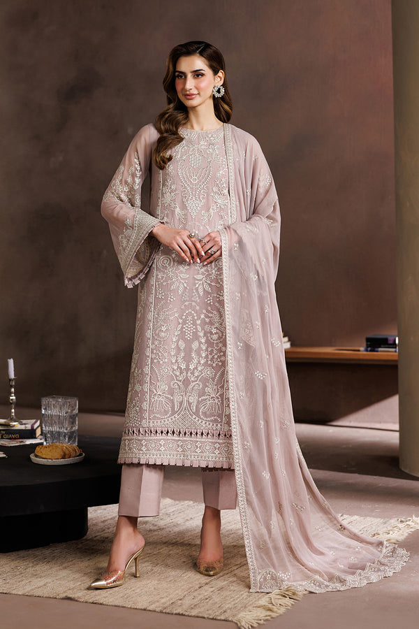 Zarif | Zayrah Formals | ZYR-SUNEHRI-08 by Zarif - Designer Dress  - Type : Ladies Clothes - Available at Libayah - 100% Original 