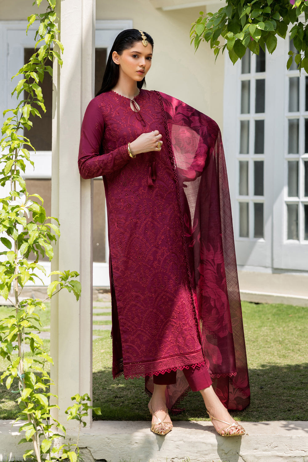 Afrozeh | Basic Pret 26 RTW | NACRE by Afrozeh - Designer Dress  - Type : Ladies Clothes - Available at Libayah - 100% Original 