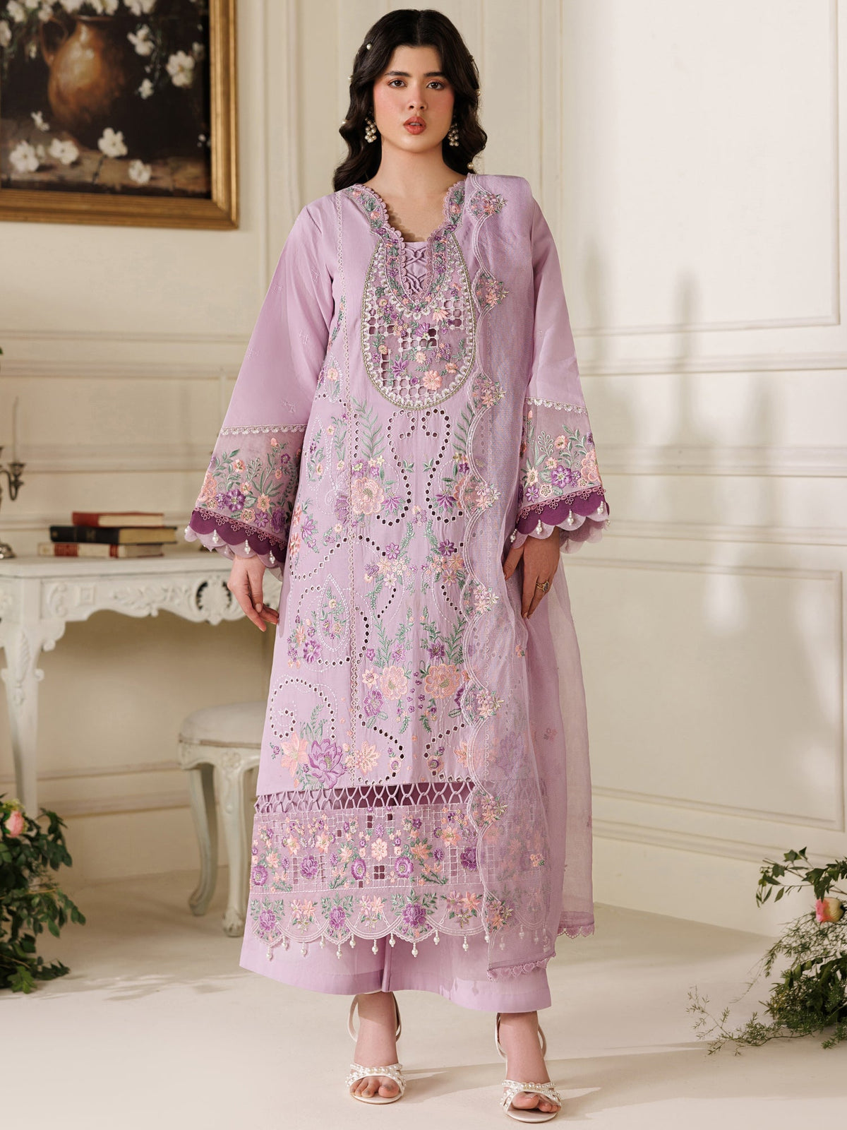 Parishay | Marbella Summer Lawn 26 | MB-12 - by Libayah - Registered Vendor of : Parishay - 100% Original Designer Dress