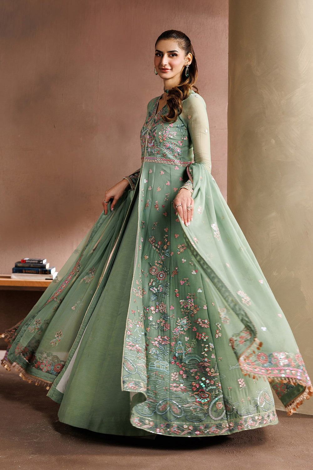 Zarif | Zayrah Formals | ZYR-SURILI-06 by Zarif - Designer Dress  - Type : Ladies Clothes - Available at Libayah - 100% Original 