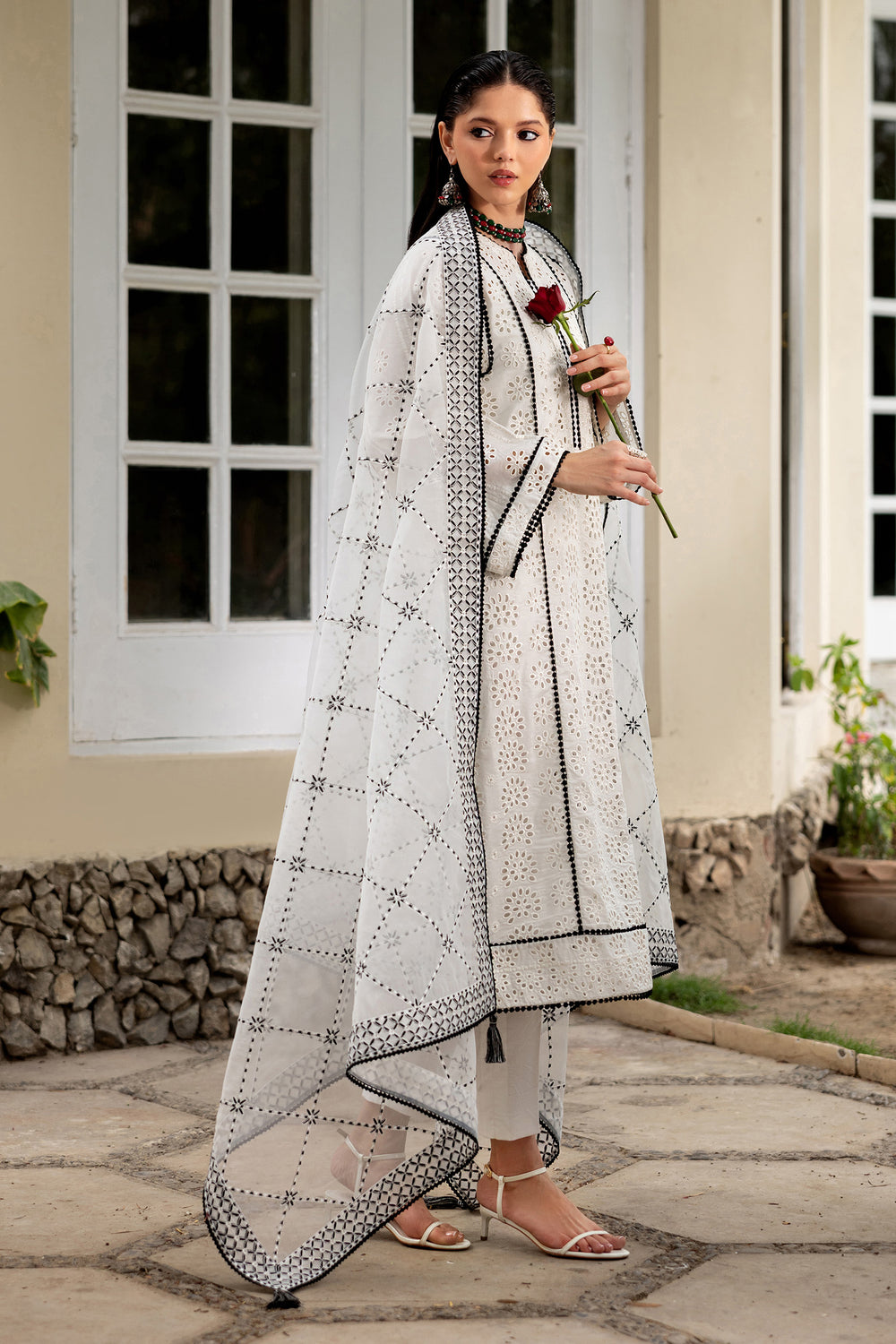 Afrozeh | Basic Pret 26 RTW | NACRE by Afrozeh - Designer Dress  - Type : Ladies Clothes - Available at Libayah - 100% Original 