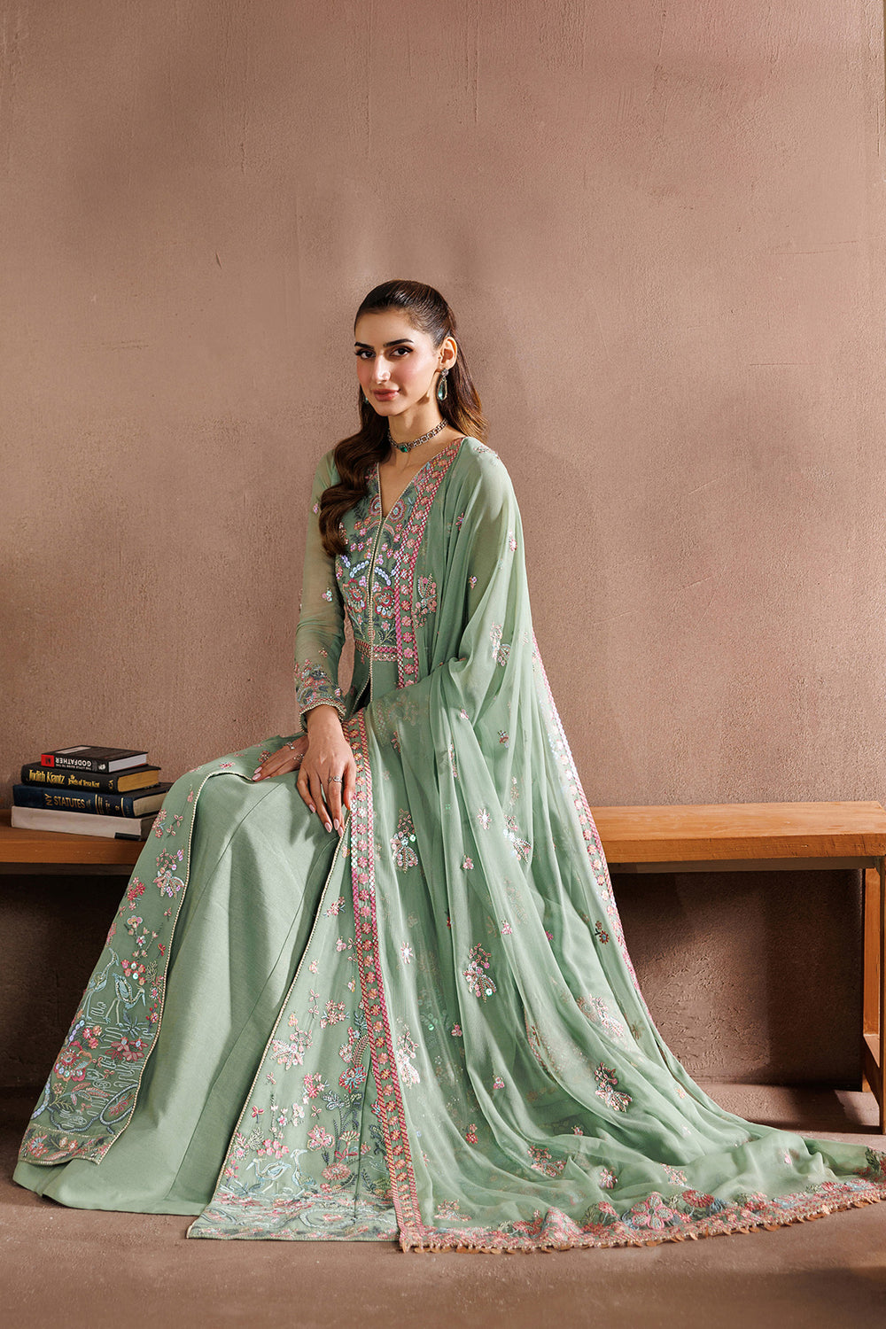 Zarif | Zayrah Formals | ZYR-SURILI-06 by Zarif - Designer Dress  - Type : Ladies Clothes - Available at Libayah - 100% Original 