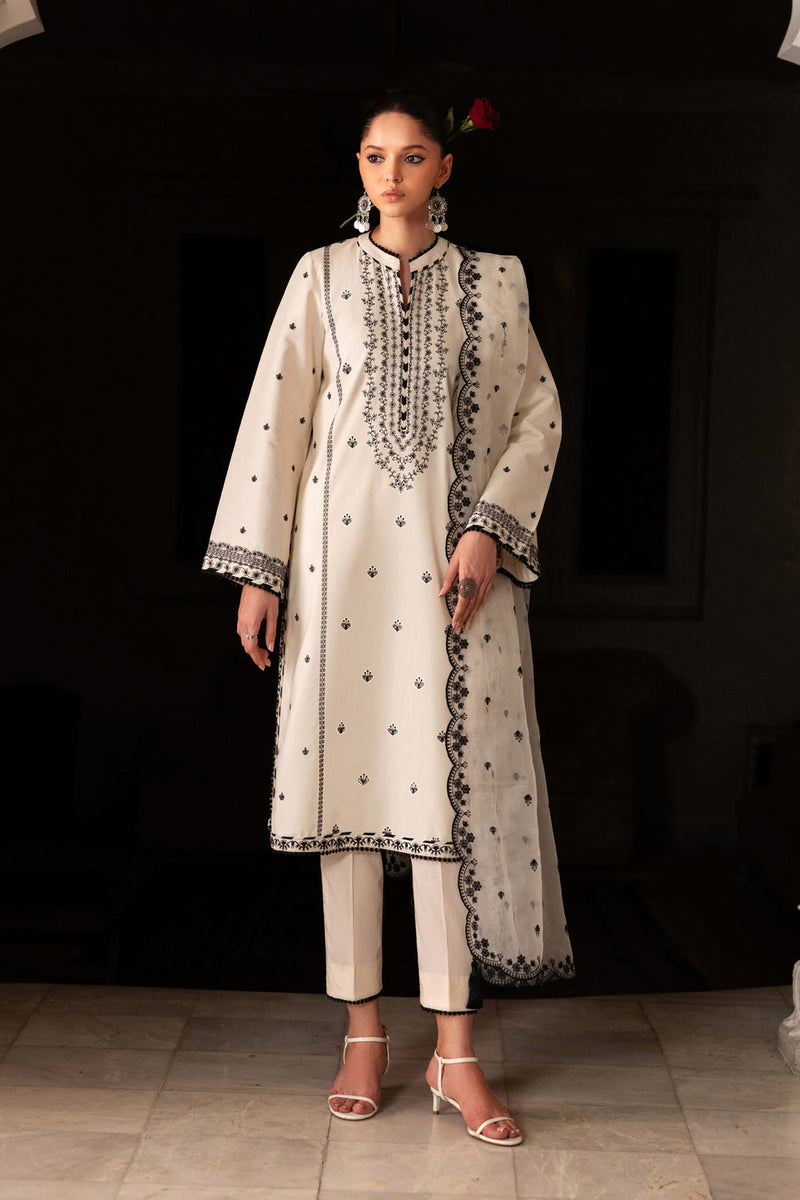 Afrozeh | Basic Pret 26 RTW | NACRE by Afrozeh - Designer Dress  - Type : Ladies Clothes - Available at Libayah - 100% Original 