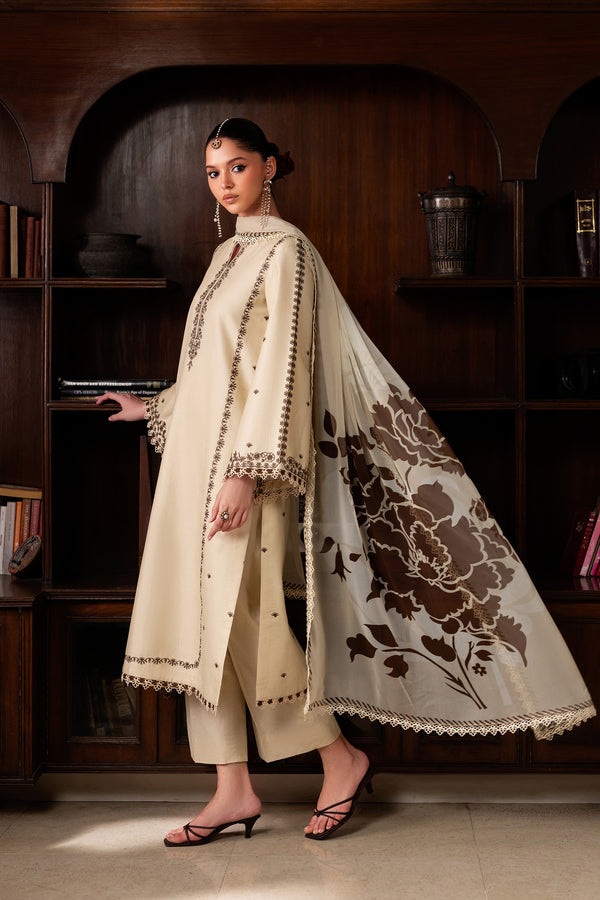Afrozeh | Basic Pret 26 RTW | NACRE by Afrozeh - Designer Dress  - Type : Ladies Clothes - Available at Libayah - 100% Original 
