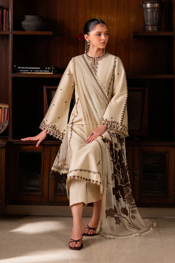 Afrozeh | Basic Pret 26 RTW | NACRE by Afrozeh - Designer Dress  - Type : Ladies Clothes - Available at Libayah - 100% Original 