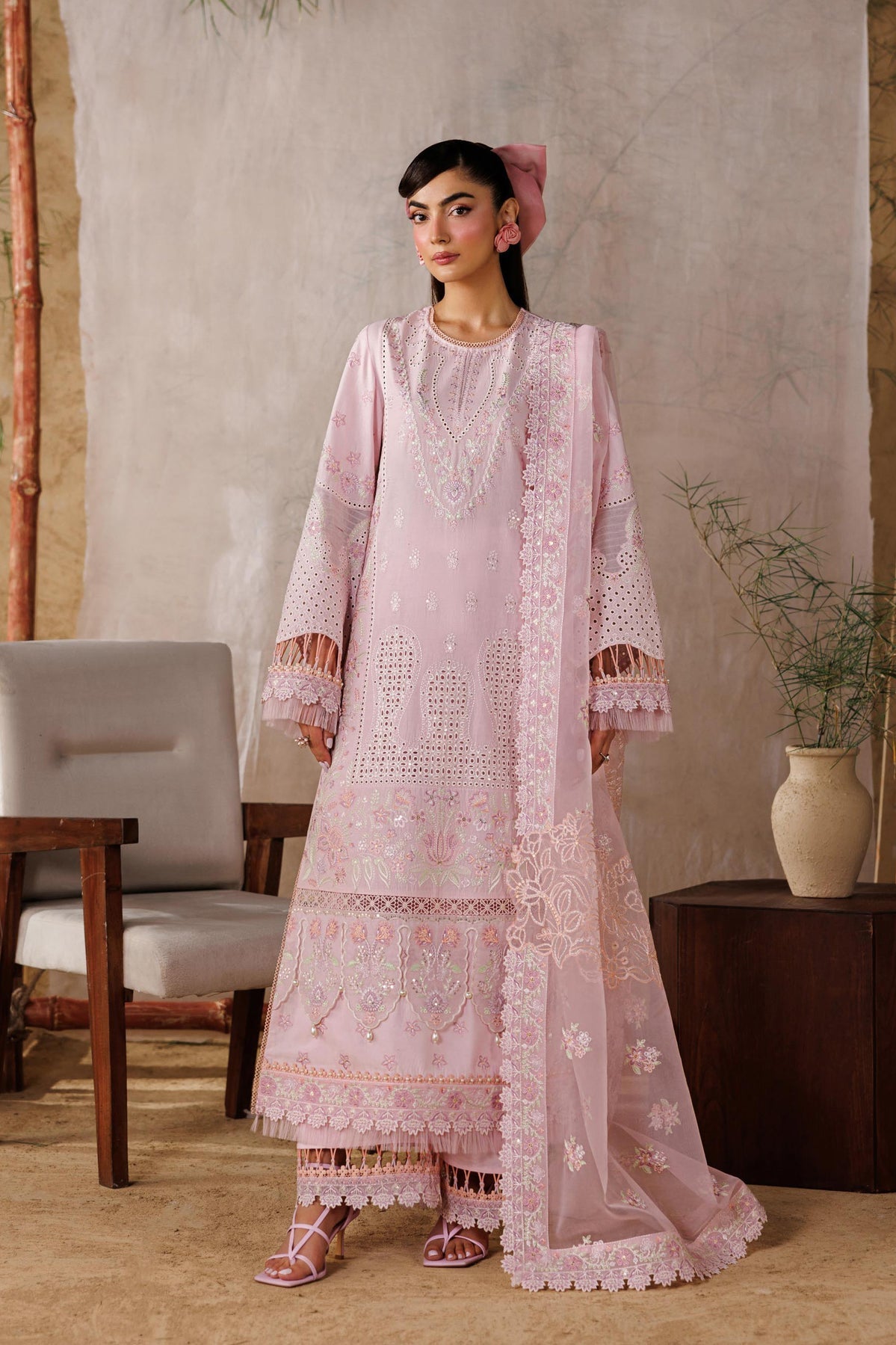Akbar Aslam | Elea Lawn 26 | Porcelain by Akbar Aslam - Designer Dress  - Type : Ladies Clothes - Available at Libayah - 100% Original 