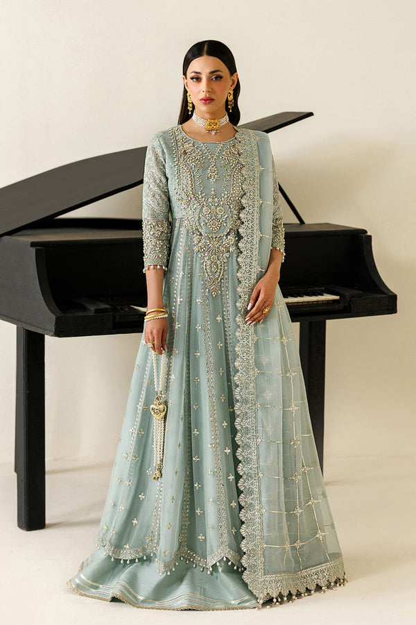 Alizeh | Aymal Luxury Bamber Chiffon | AF-BHM-4070-Sinoor by Alizeh - Designer Dress  - Type : Ladies Clothes - Available at Libayah - 100% Original 