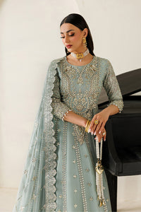 Alizeh | Aymal Luxury Bamber Chiffon | AF-BHM-4070-Sinoor by Alizeh - Designer Dress  - Type : Ladies Clothes - Available at Libayah - 100% Original 
