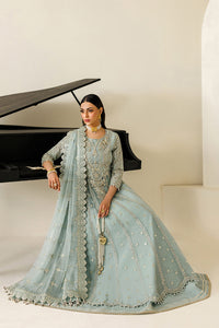 Alizeh | Aymal Luxury Bamber Chiffon | AF-BHM-4070-Sinoor by Alizeh - Designer Dress  - Type : Ladies Clothes - Available at Libayah - 100% Original 