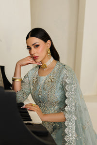 Alizeh | Aymal Luxury Bamber Chiffon | AF-BHM-4070-Sinoor by Alizeh - Designer Dress  - Type : Ladies Clothes - Available at Libayah - 100% Original 