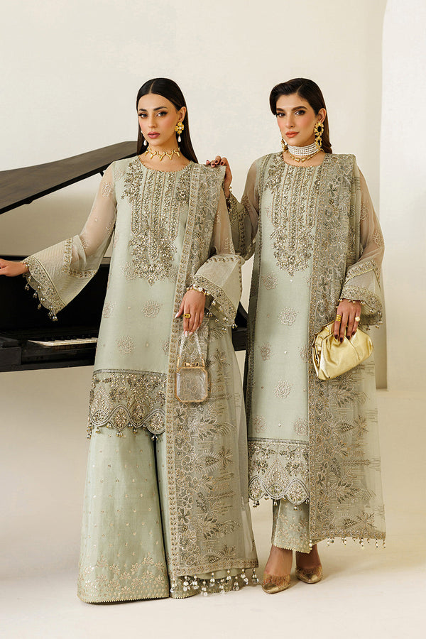 Alizeh | Aymal Luxury Bamber Chiffon | AF-BHM-4072-Javi by Alizeh - Designer Dress  - Type : Ladies Clothes - Available at Libayah - 100% Original 
