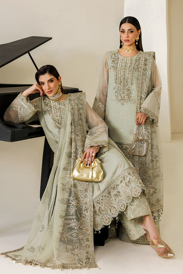 Alizeh | Aymal Luxury Bamber Chiffon | AF-BHM-4072-Javi by Alizeh - Designer Dress  - Type : Ladies Clothes - Available at Libayah - 100% Original 